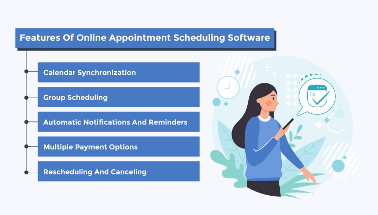 Features Of Online Appointment Scheduling Software